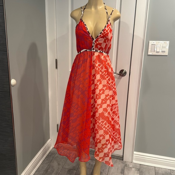 Yoana Baraschi Red Day Summer dress small - Picture 3 of 7